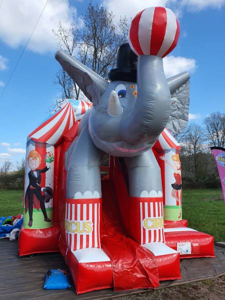 Structure gonflable Éléphant 