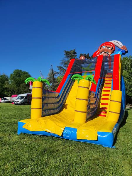 Toboggan Pirate gonflable