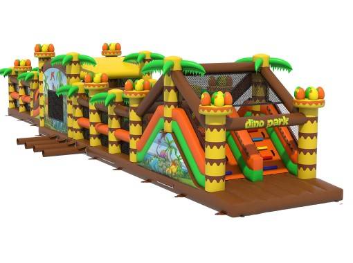 Parcours d’obstacles Dinosaures 