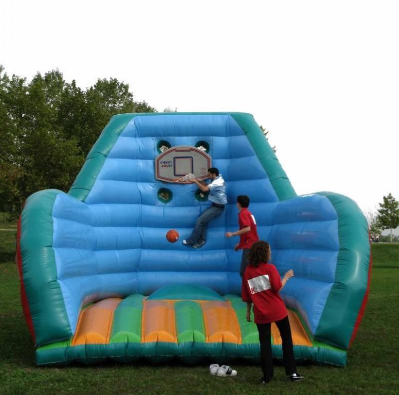 Location structure gonflable Basket